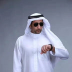 كوفية سعودية للرجال، وشاح رأس خفيف الوزن من البوليستر وعمامة للصلاة الإسلامية