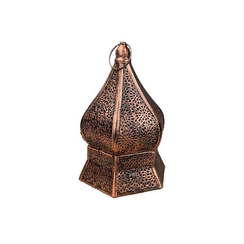 Arabesque Desktop Incense Burner - Minimalist Iron Craft for Home & Islamic Decor