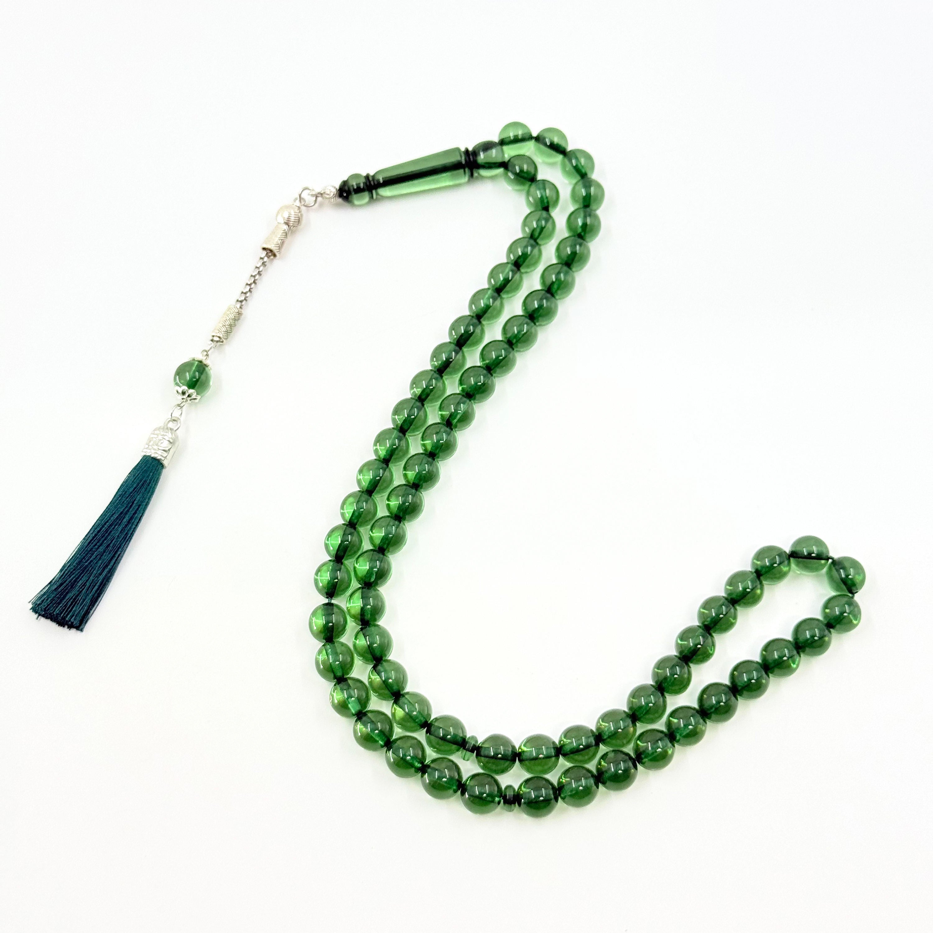 10mm Resin Tasbih – 66 Beads Lightweight Islamic Prayer Rosary | Modern Dhikr Misbaha