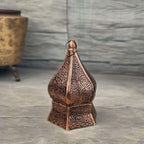 Arabesque Desktop Incense Burner - Minimalist Iron Craft for Home & Islamic Decor - Minaret Bazaar