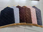 Premium Memory Foam Prayer Mat with Ultra-Soft Flannel Surface - Enhanced Comfort for Muslim Prayers