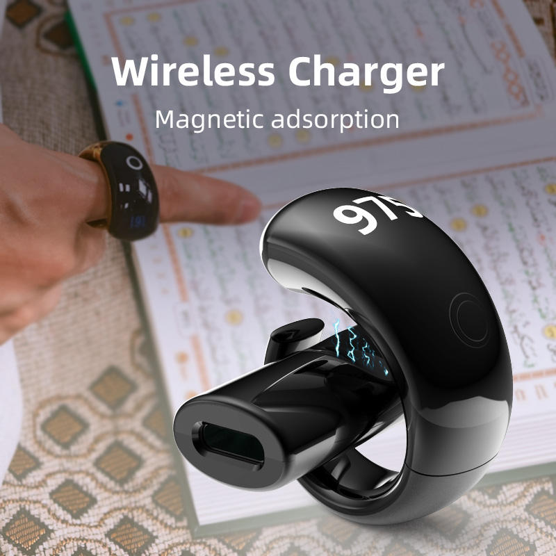 Smart Zikr Ring: Electronic Tasbeeh Counter with 5 Daily Prayer Reminders