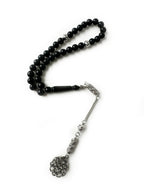Classic 33 Beads Islamic Tasbih Misbaha – 10mm Amber Resin Prayer Beads for Wholesale