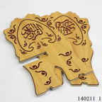 Art Deco Quran Stand - Elegant Handcrafted Reading Rack for Koran, Unique Islamic Gift - Minaret Bazaar