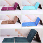 穆斯林加厚祈祷垫 舒适成人祈祷垫 带靠背