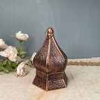 Arabesque Desktop Incense Burner - Minimalist Iron Craft for Home & Islamic Decor - Minaret Bazaar