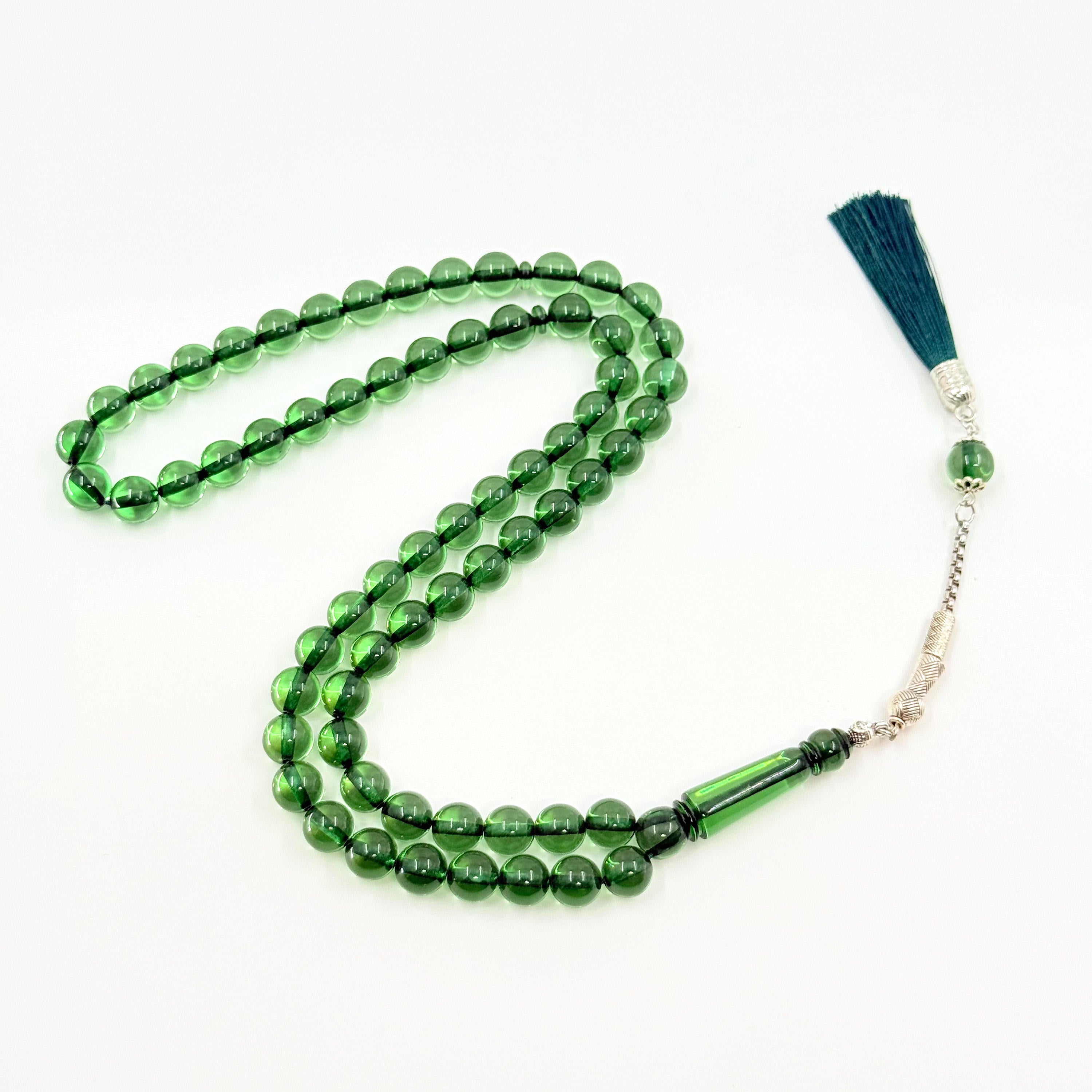 10mm Resin Tasbih – 66 Beads Lightweight Islamic Prayer Rosary | Modern Dhikr Misbaha