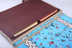 3D Printed Prayer Mat with Backrest Support, Foldable Travel Islamic Rug, Vibrant Design & Lightweight