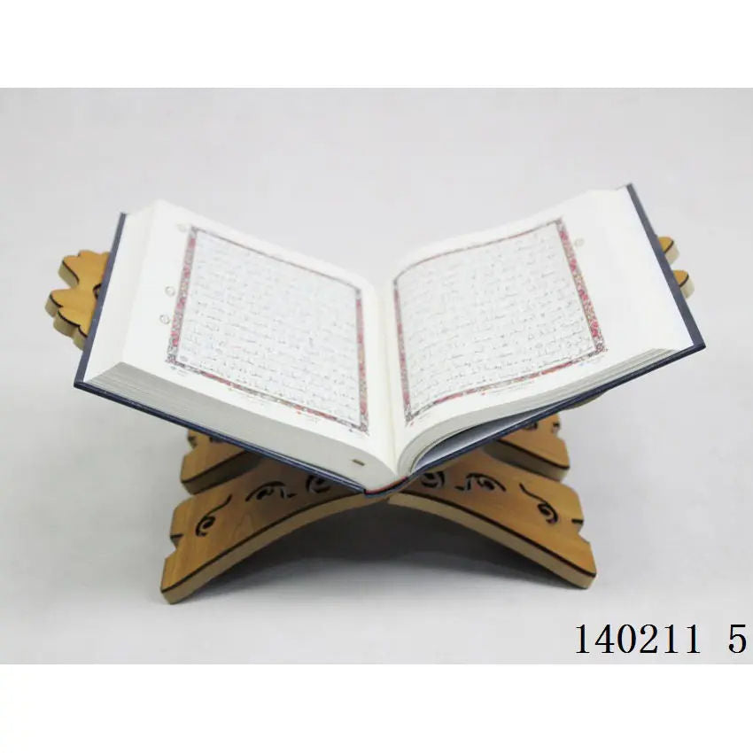 Art Deco Quran Stand - Elegant Handcrafted Reading Rack for Koran, Unique Islamic Gift