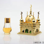 Elegant Crystal Glass Moon & Star Tabletop Decor - Ramadan & Eid Mubarak Centerpiece - Minaret Bazaar