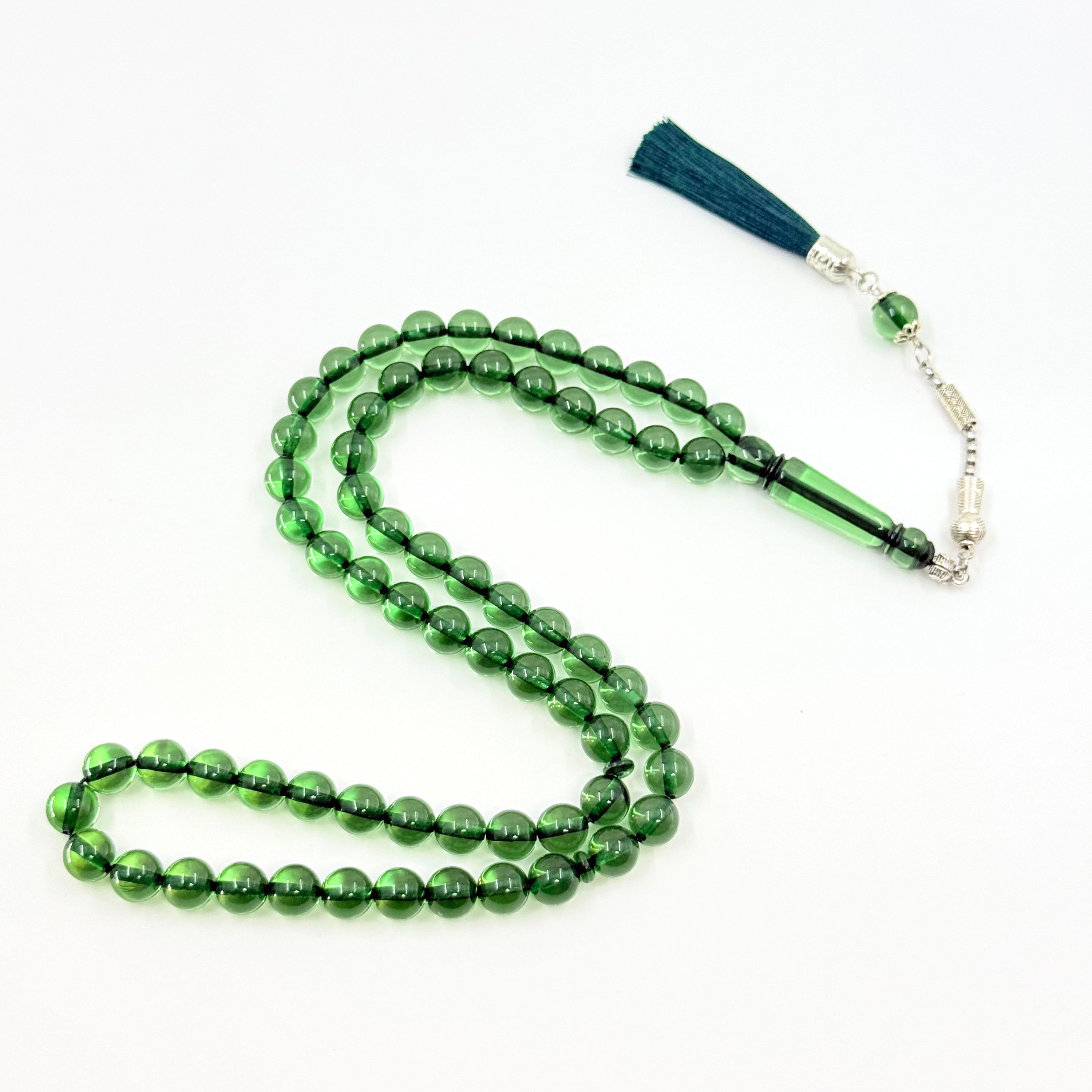 10mm Resin Tasbih – 66 Beads Lightweight Islamic Prayer Rosary | Modern Dhikr Misbaha