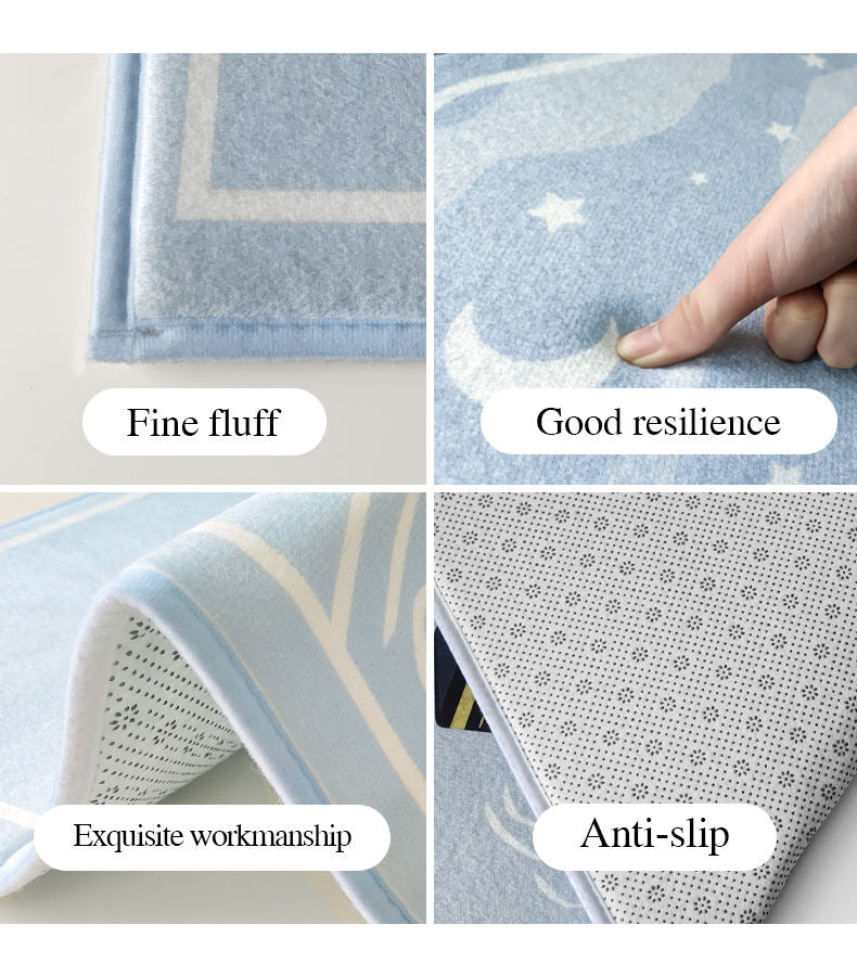 Deluxe Muslim Prayer Rug - Extra Thick Memory Foam & Plush Flannel for Ultimate Knee & Joint Comfort