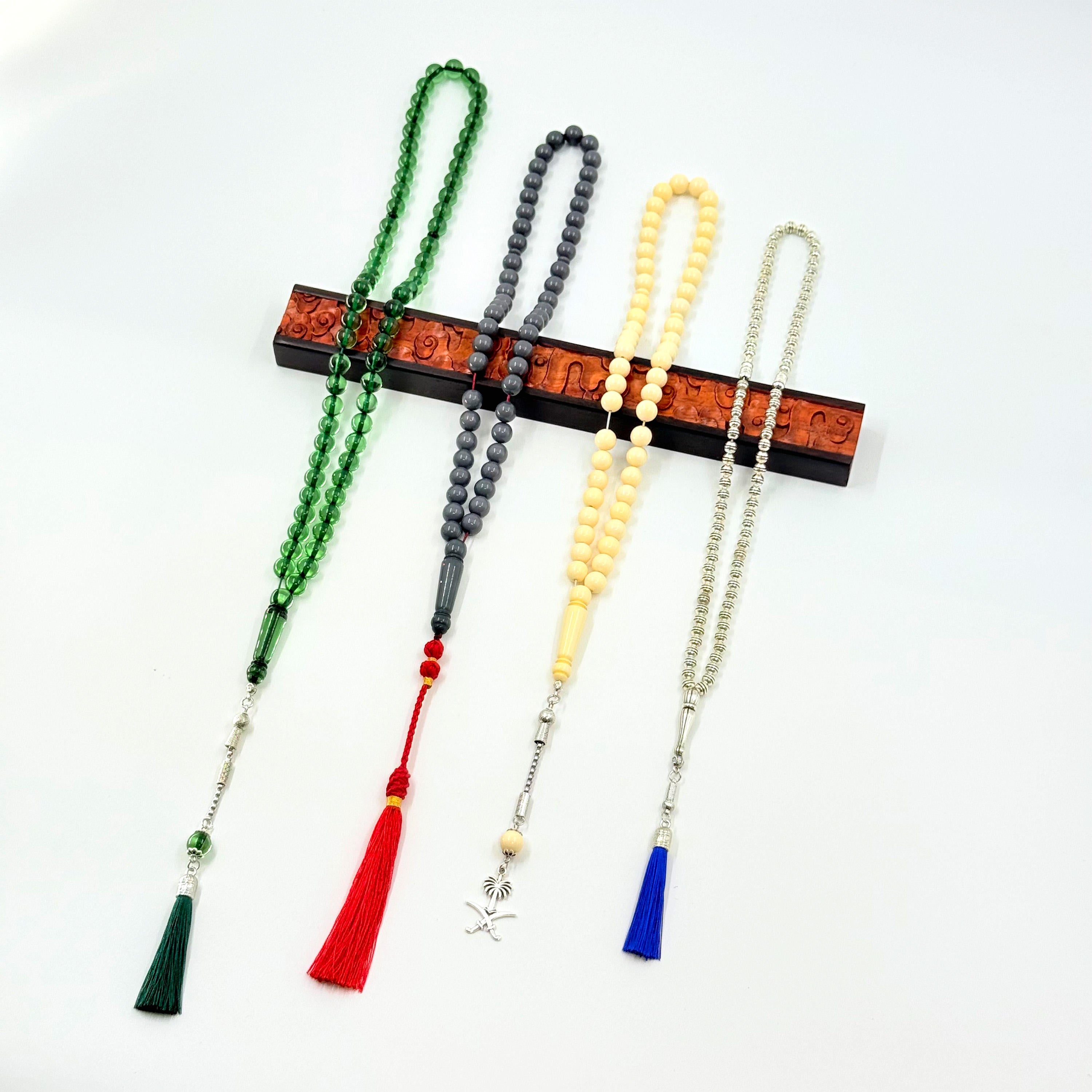 10mm Resin Tasbih – 66 Beads Lightweight Islamic Prayer Rosary | Modern Dhikr Misbaha