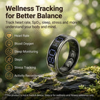 iTasbeeh Salam Ring – Smart Dhikr Ring with Portable Charging Case | Stainless Steel