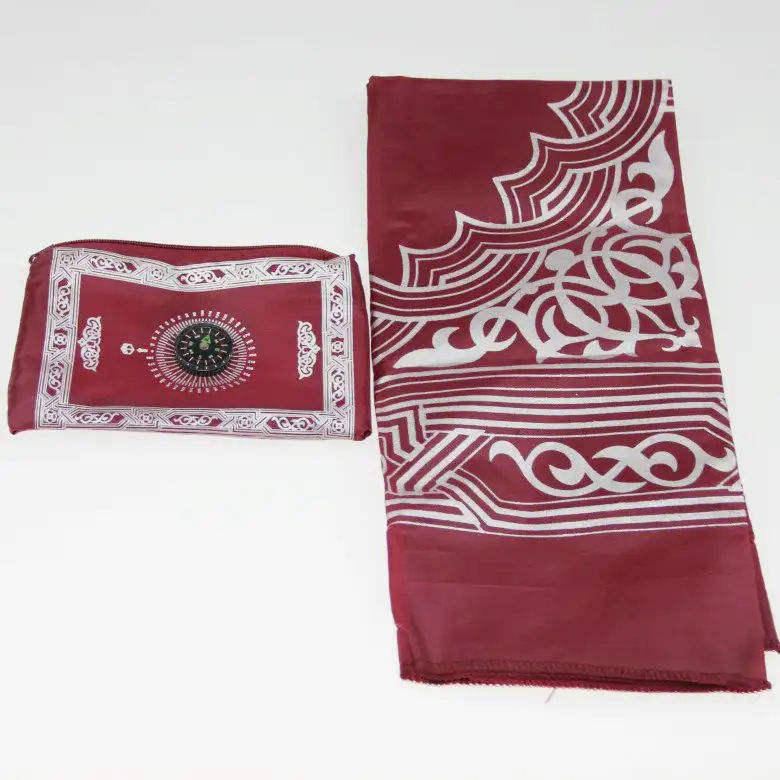 Portable Prayer Mat with Compass Waterproof & Washable